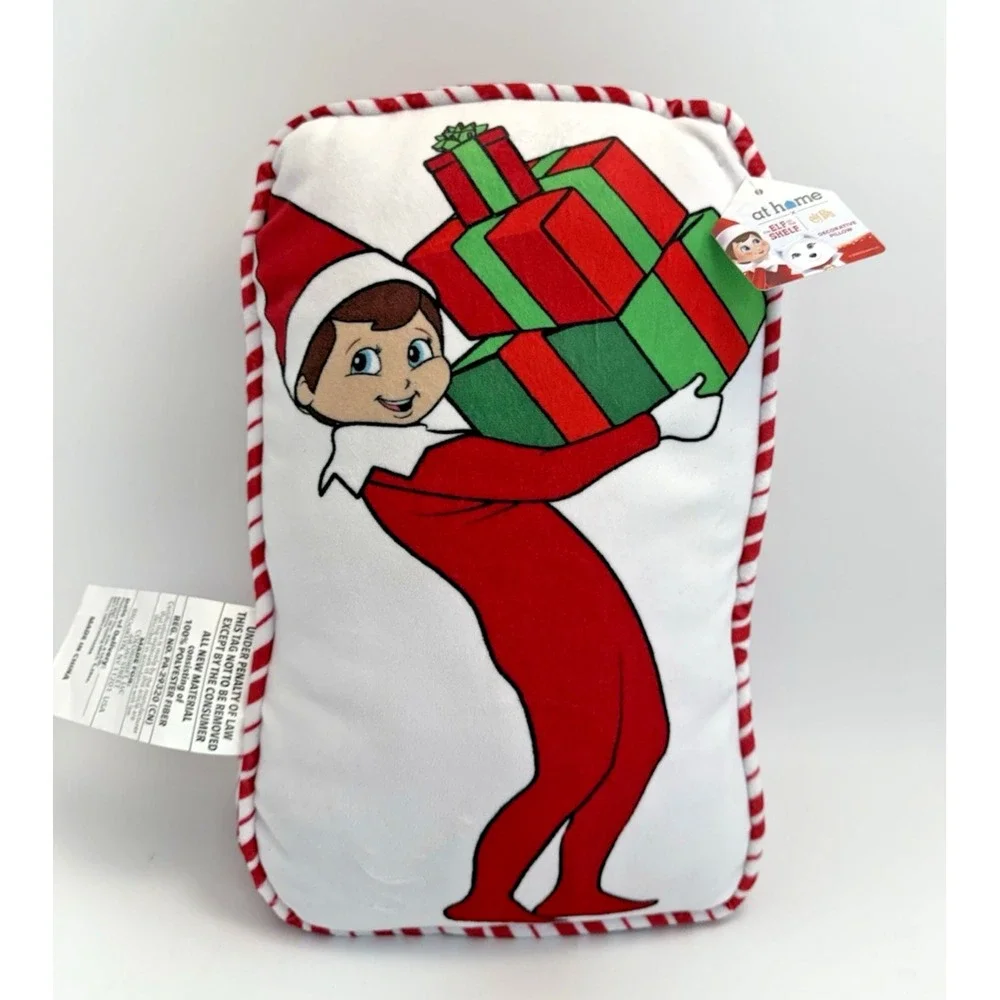 Original the Elf on the Shelf Christmas Throw Pillow Plush Soft New